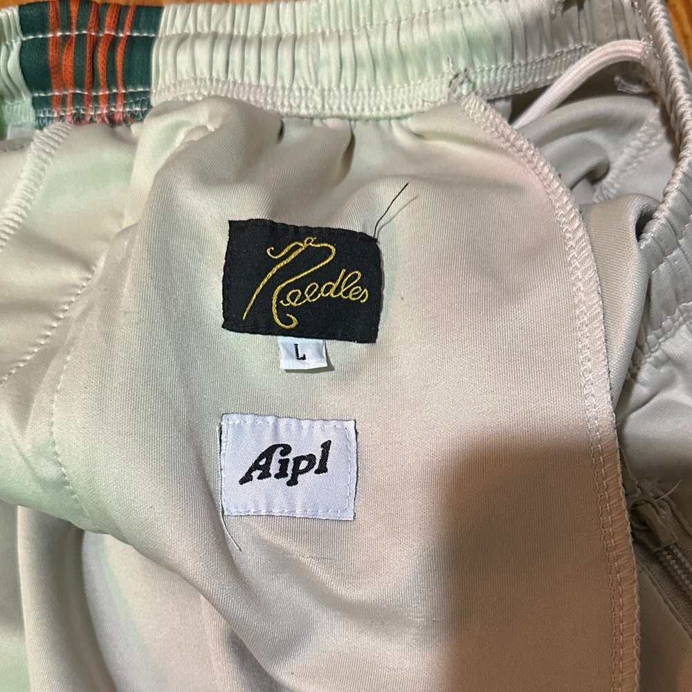 Needles AIPL Stylish Men's Sweatpants with Stripes - Picture 6 of 11